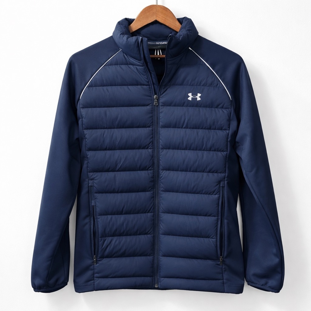 Under Armour Golf Insulated Jacket – Navy Blue – Men’s Small